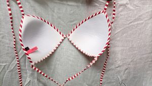 Red Stripe Bikini👙