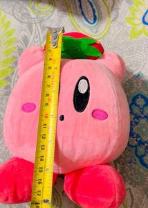 Kirby Plush with Strawberry Hat