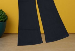 L@100 Size-32 Flared Black Jeans