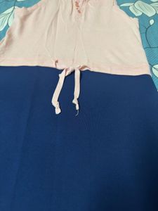 Colorblock Polo Dress