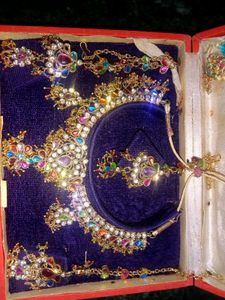 Colorful Indian Jewelry Set