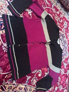 Color Block Cardigan