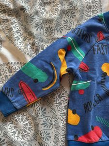 Skate Print Kids Sweatshirt