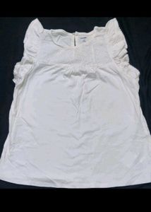 Hakooba Print White Top