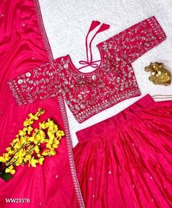Pink lehenga Choli
