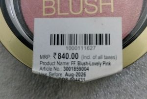 Face finity Lovely Pink Blush