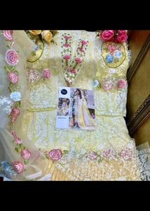 Yellow Dress Material