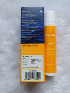 Combo Of Aqualogica Sunscreen +  Moisturizer
