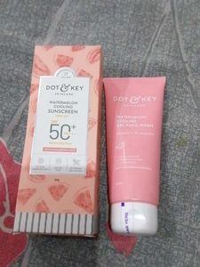 Dot & Key Watermelon Set Facewash And Sunscreen