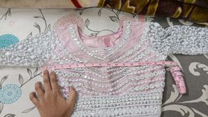 Very Beautiful Onion Colour Gown