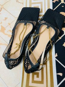 Black Net Flats