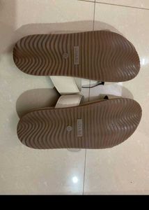 Luna Blu White Buckle Slides