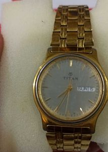 Titan Gold Tone  Women's Watch