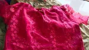 Beautiful Lehnga With Net Chunni