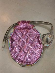 Glitter Pineapple Crossbody Bag