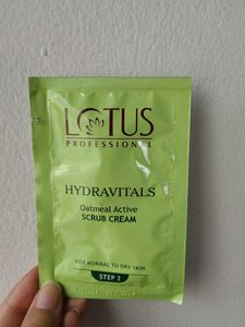 Lotus Hydravitals Facial Kit Single Use