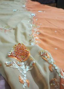 floral multi coloured Saree