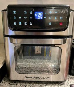 Geek Airocook Airfryer Oven Stainless Steel