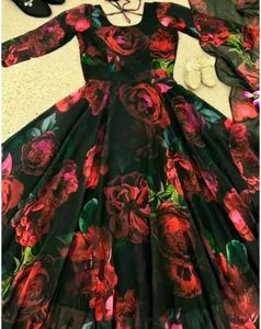Floral Anarkali Gown