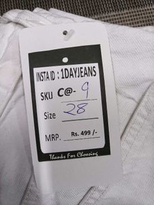 C@09 Size-28 Straight Jeans