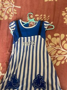 Blue A Line Frock