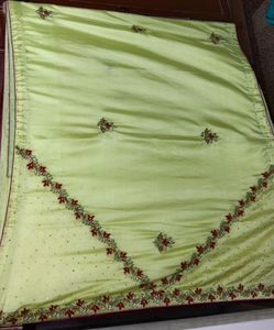 Chiffon Heavy Work Saree