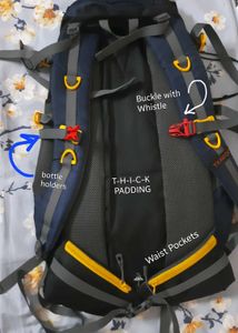 TRAWOC 65L Dynamite Travel Backpack | Minor Tear