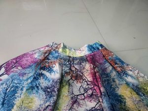 Colorful Skirt - Funky Pattern