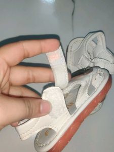 White Kids Sandal (6-9Months)