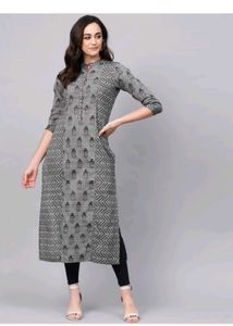Women's Handloom Buddha Printed Kurti 🥰