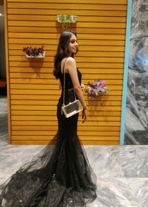 Black Marmaid Gown