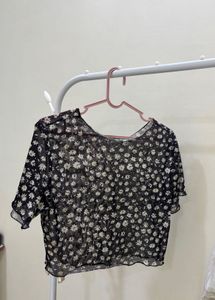 Sheer Crop Top