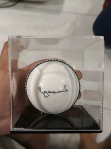 Signed Cricket Ball By Rahul Dravid