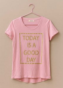 Vero Moda Cute Pink Graphic Tee