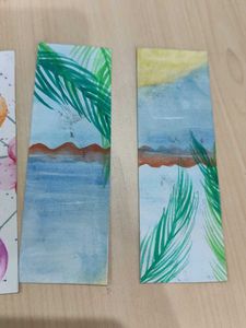 Handmade Watercolor Bookmarks