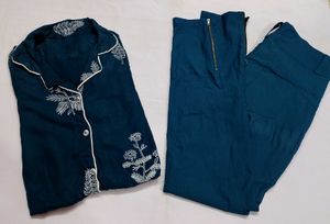 Comfortable Night T Shirt And Jeans