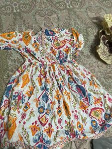 Colorful Printed Dress