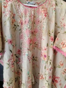 Floral Kaftan Kurta.Never Used.