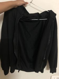 URBANIC Black Hoodie