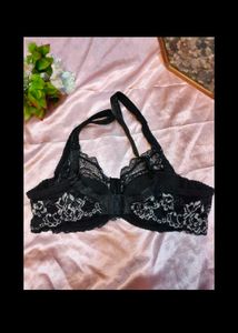 Elegant Black Lace Bra