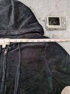 Y2K Pink rose Velvet Angel Wing Hoodie