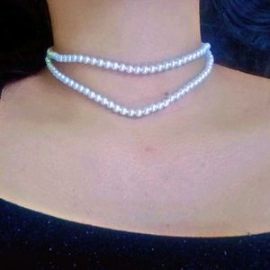 Pearl Stacked Necklace