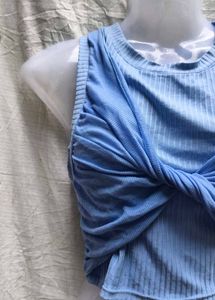 CUTE SKY BLUE TOP