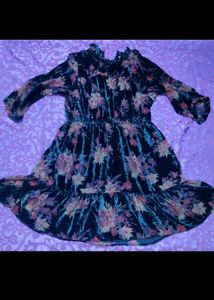 Velvet Mini Dress For Women
