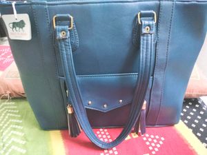 Blue Hand Bag