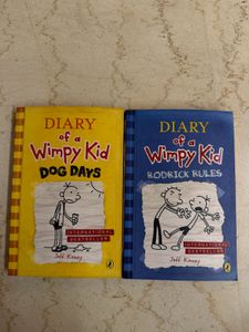Diary of a Wimpy Kid 2-Book Lot