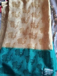 ANIMAL PRINT ELEGANT SAREE