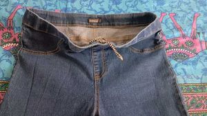 Dark Blue Denim Jeans