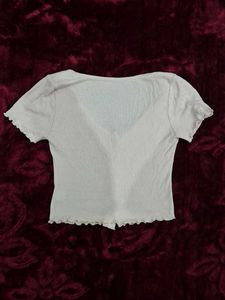 Pink Ribbed Top