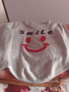 Cute Smile Kids Sweater